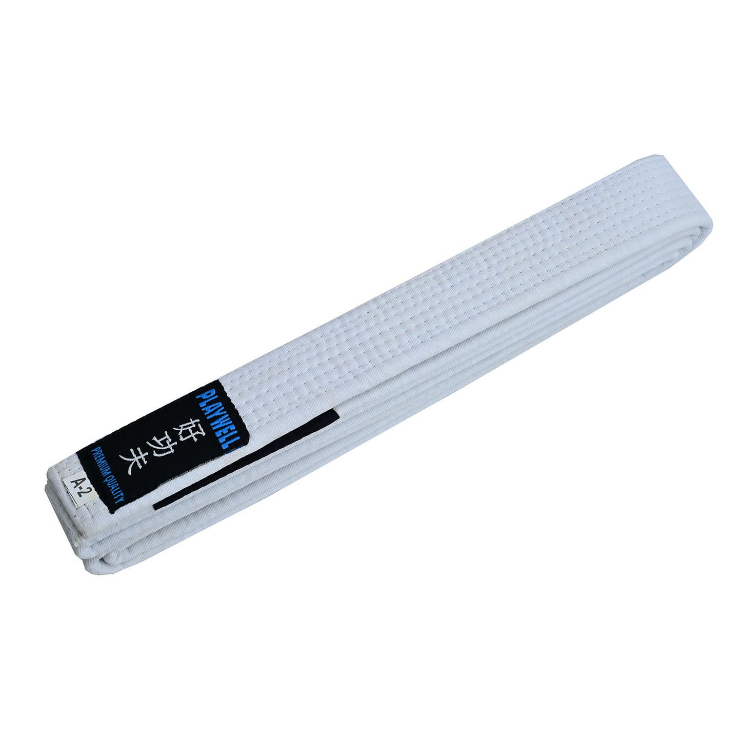 Playwell Kids BJJ Pro Deluxe Ju Jitsu Belt - White