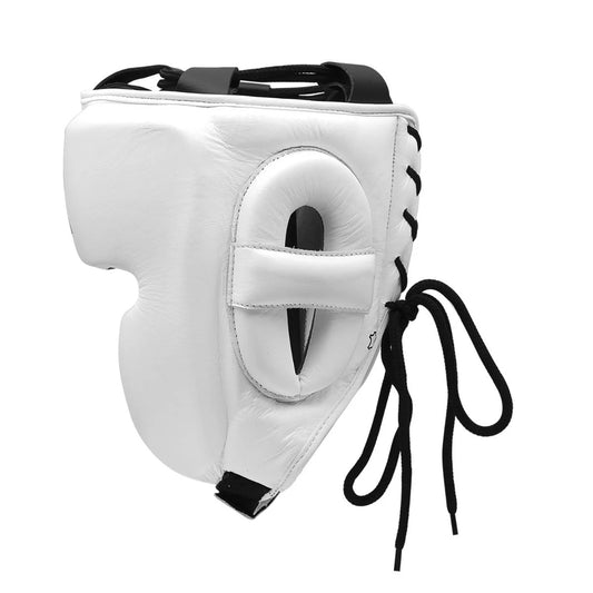 واقي رأس الملاكمة أديداس أديستار برو - أبيض