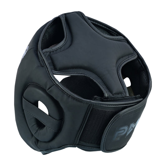 Muay Thai Boxing Twin Tiger Matte Black Head Guard