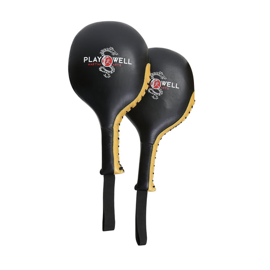 Boxing Pro "Champion Series" Leather Punch Paddles - Pair