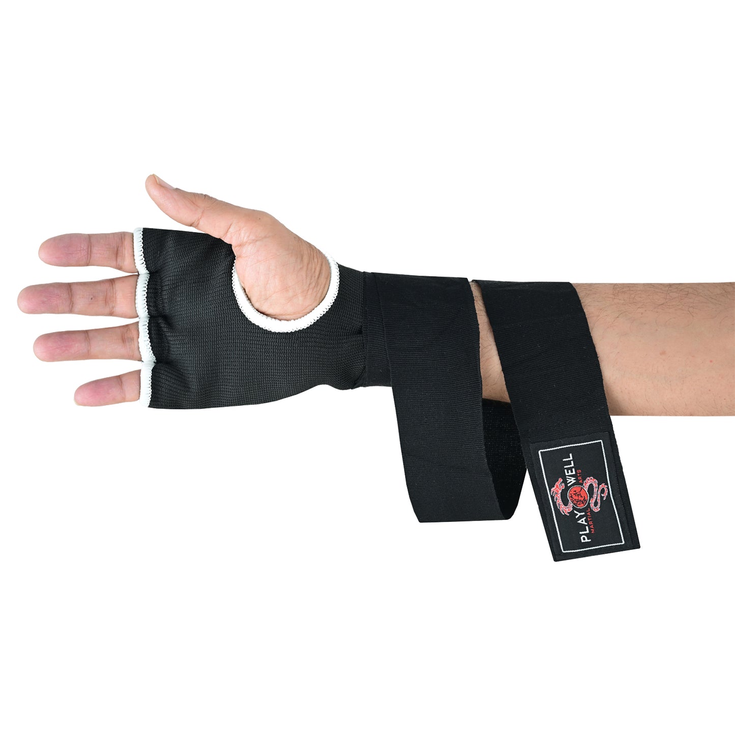 Black Elasticated Cotton Inner Gel Wraps - NEW