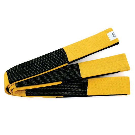 Masters Deluxe Instructor Dan Block Belt - White/Black