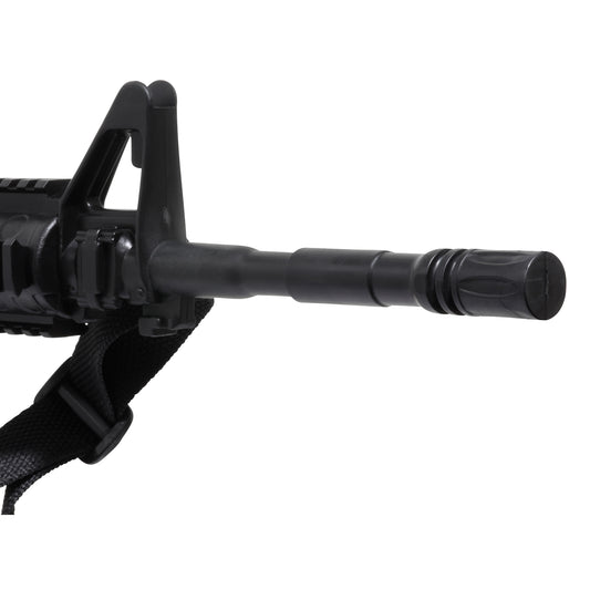 Realistic TP Rubber M4 Rifle Training Gun : Black ( E400 ) 35" -