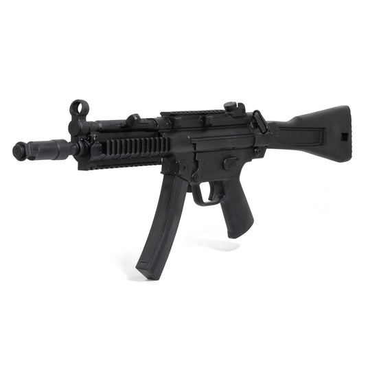 Realistic TP Rubber Sub Machine Training Gun : Black ( E433) 33"