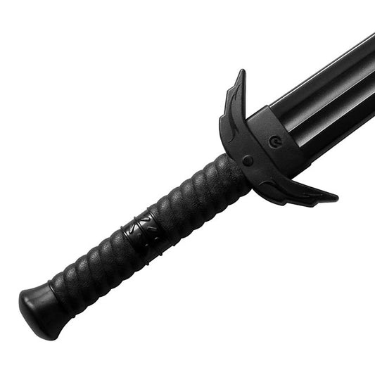 Black Polypropylene European Medieval Sword