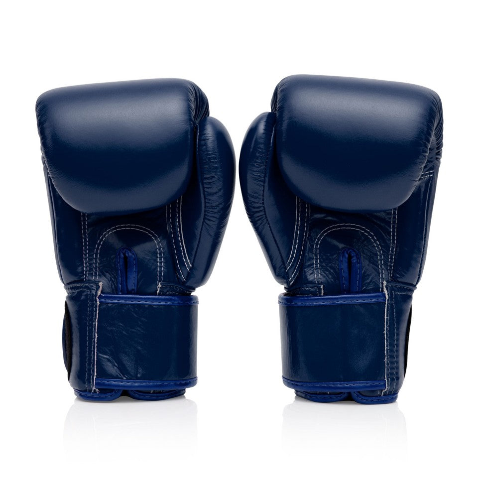 قفازات الملاكمة الجلدية العالمية الزرقاء Fairtex BGV1
