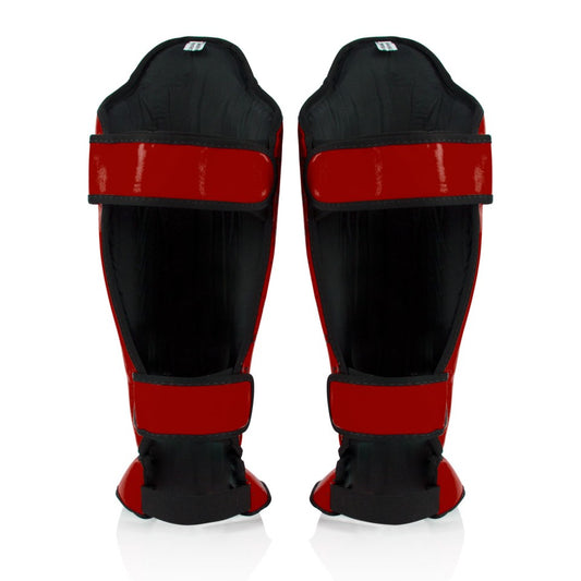 واقيات ساق الملاكمة التايلاندية Fairtex SP5 - أحمر