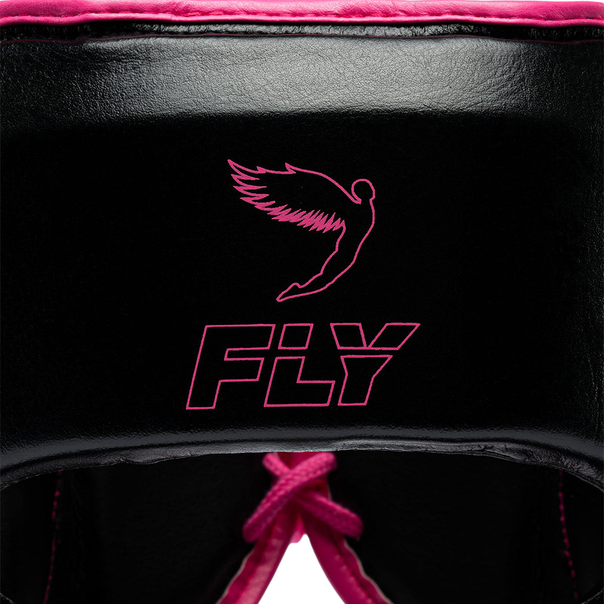 Fly Knight X Boxing Head Guard - Black/Pink