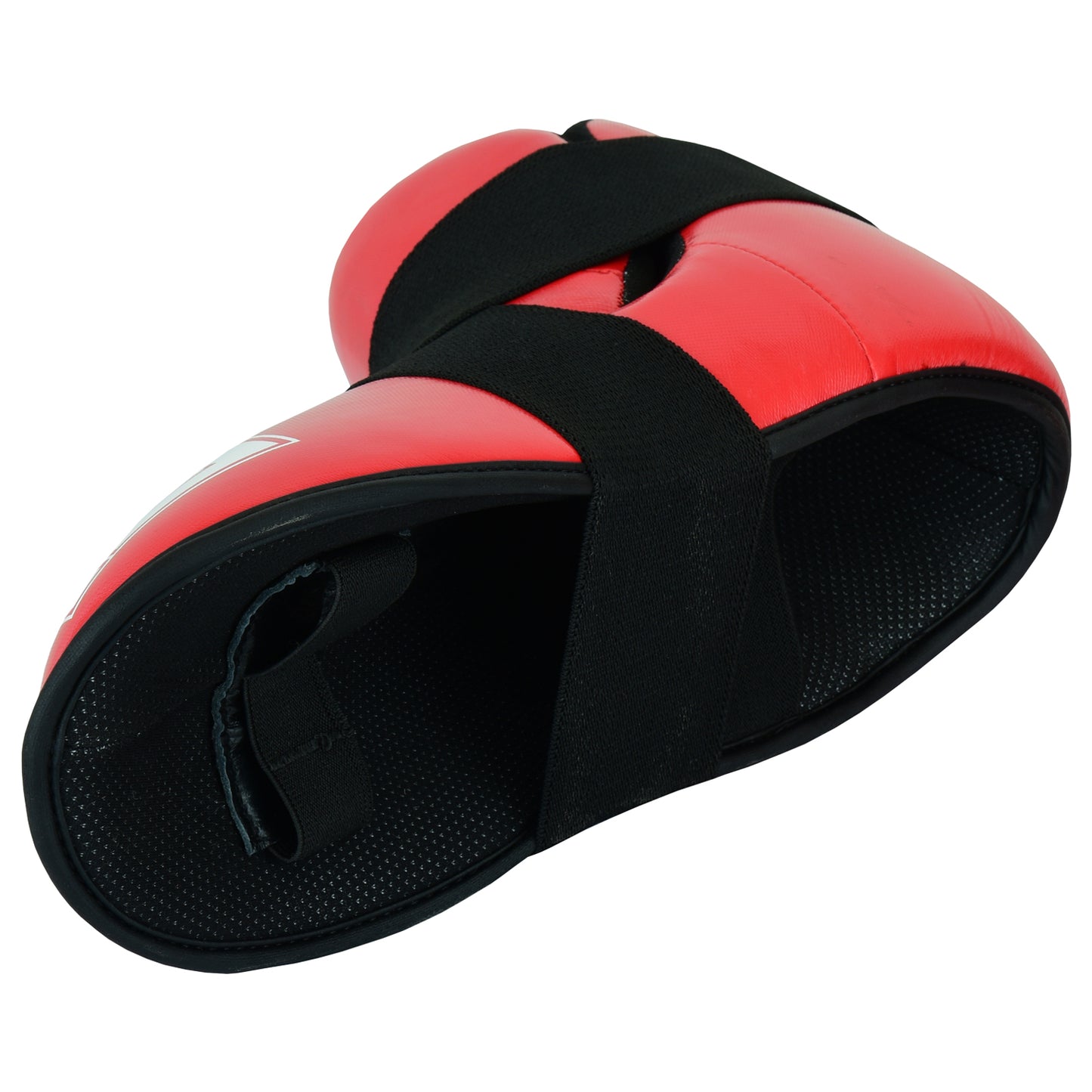 Semi Contact Elite Glossy Sparring Boots - Red - NEW