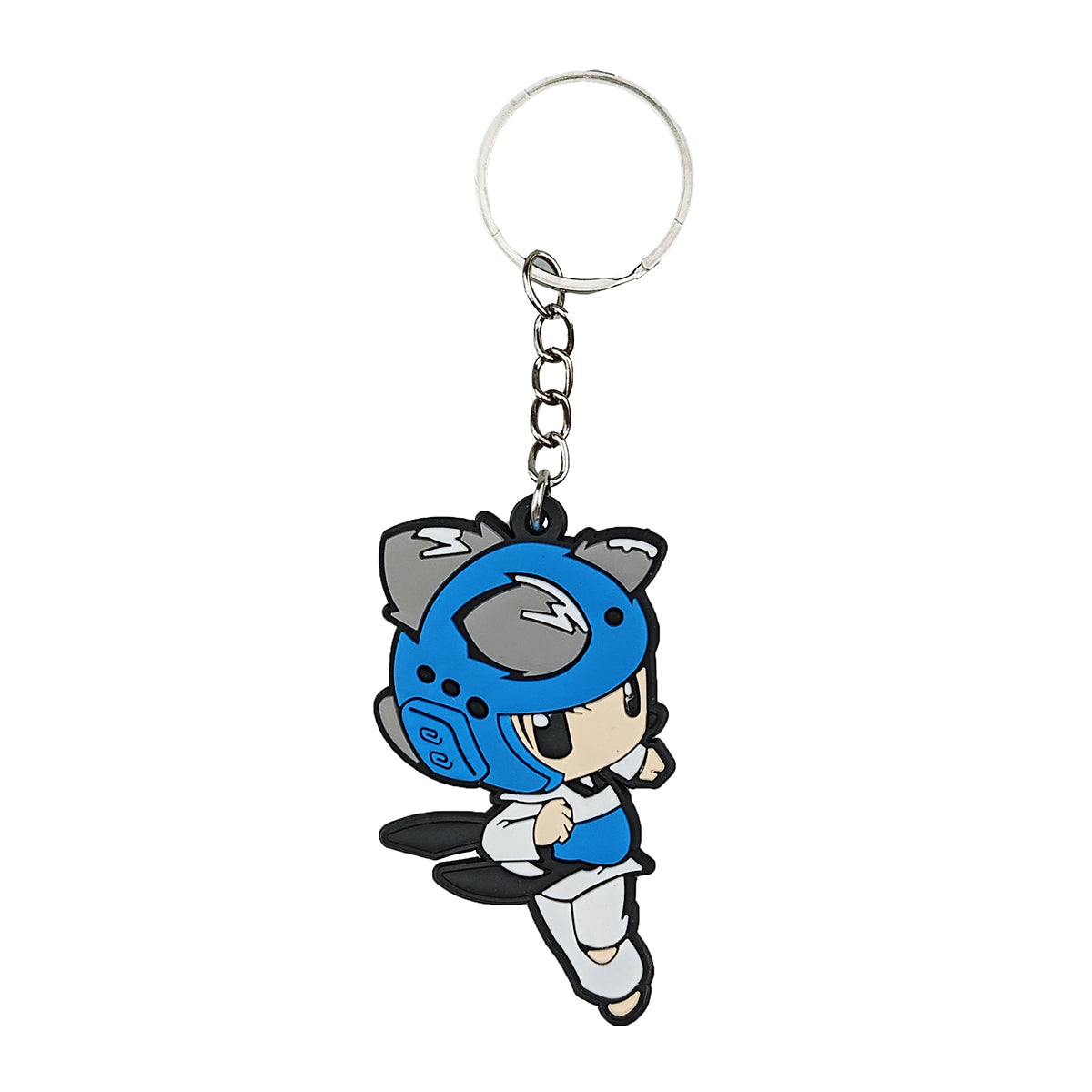 Childrens Taekwondo Rubber Key Chain ( H553 )