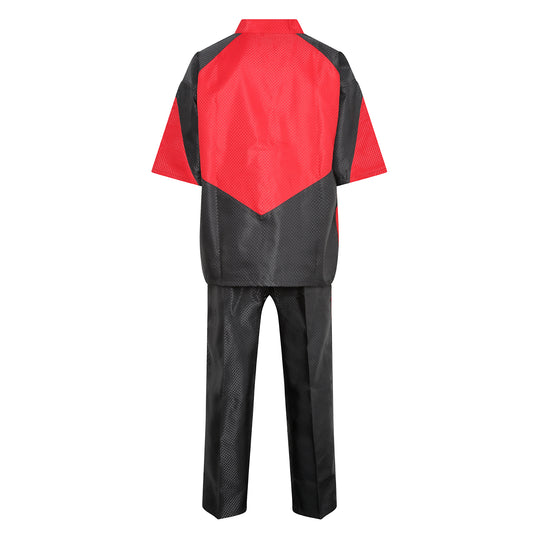 Elite Freestyle V-Neck Team Uniform - Black/Red