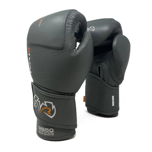 قفازات الملاكمة Rival Boxing RB50 Intelli-Shock Compact Bag - رمادي