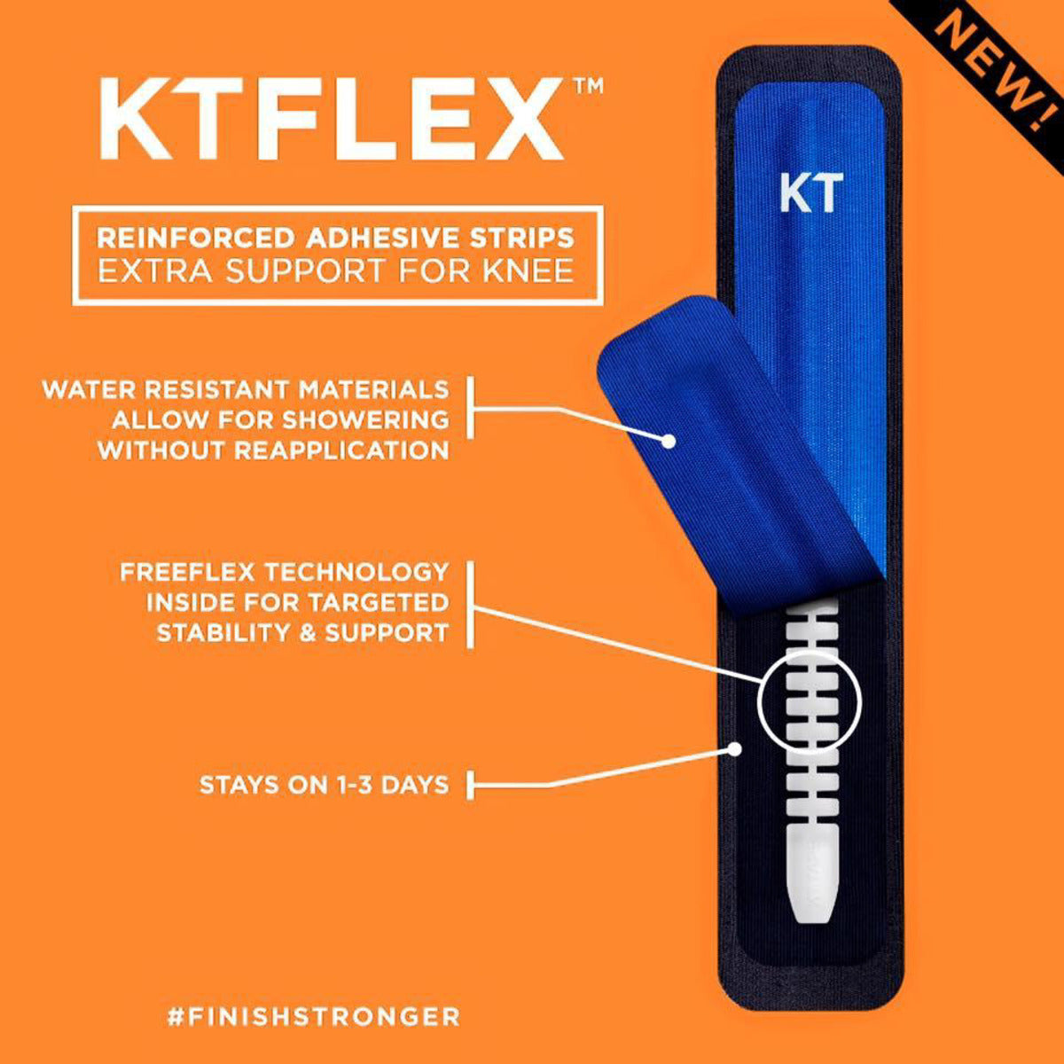 KT Tape Flex Knee Support Tape