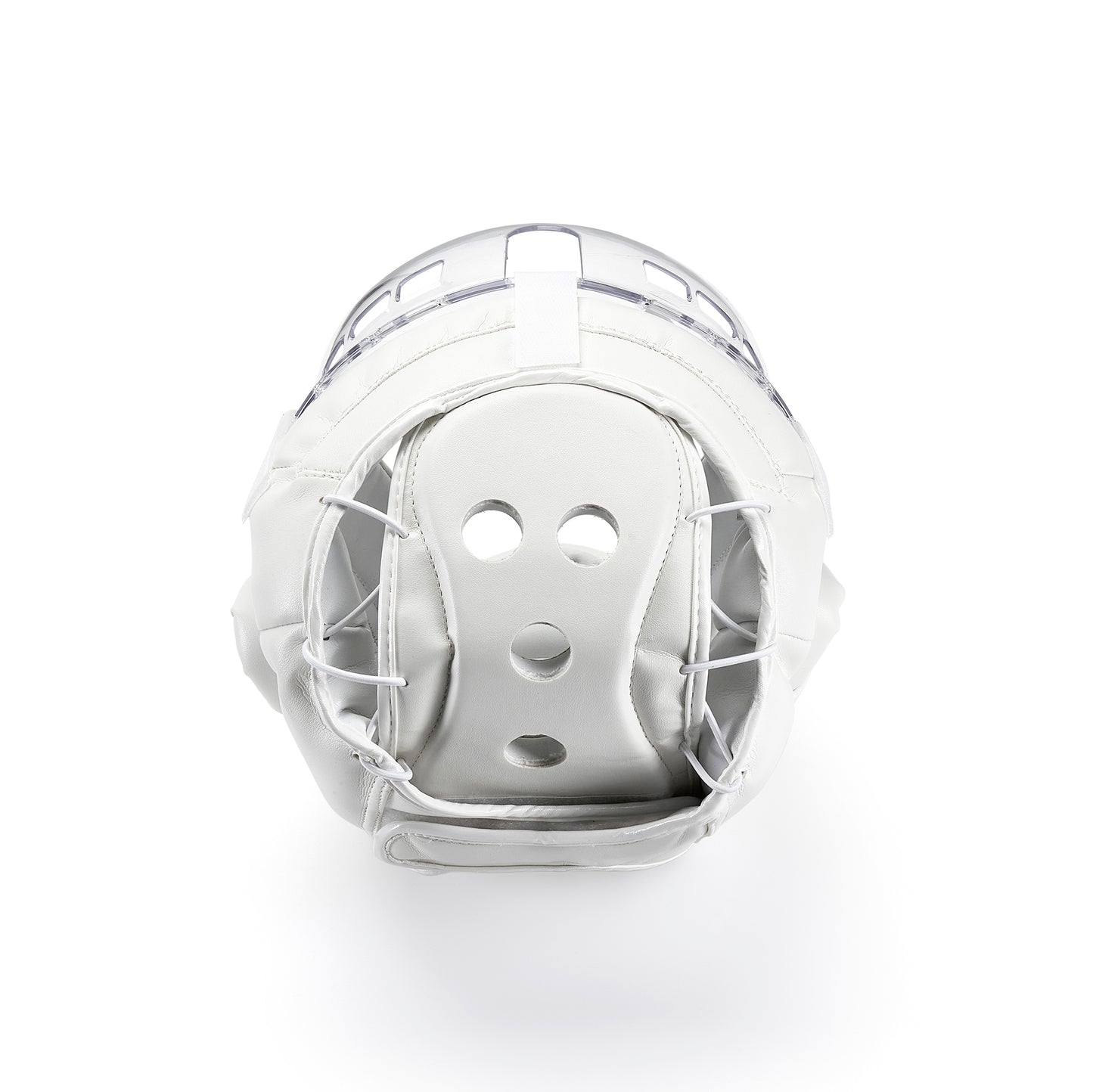 Kudo Adults White Padded Headguard: Full Mask - NEW