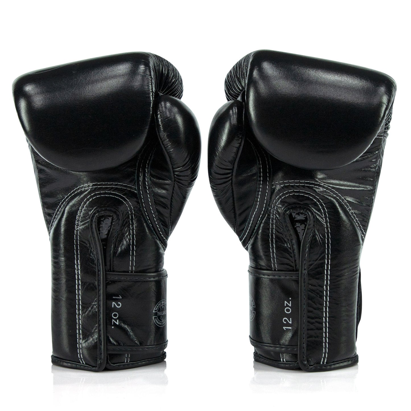 Fairtex BGVG3 X Glory Leather Black Boxing Gloves - NEW