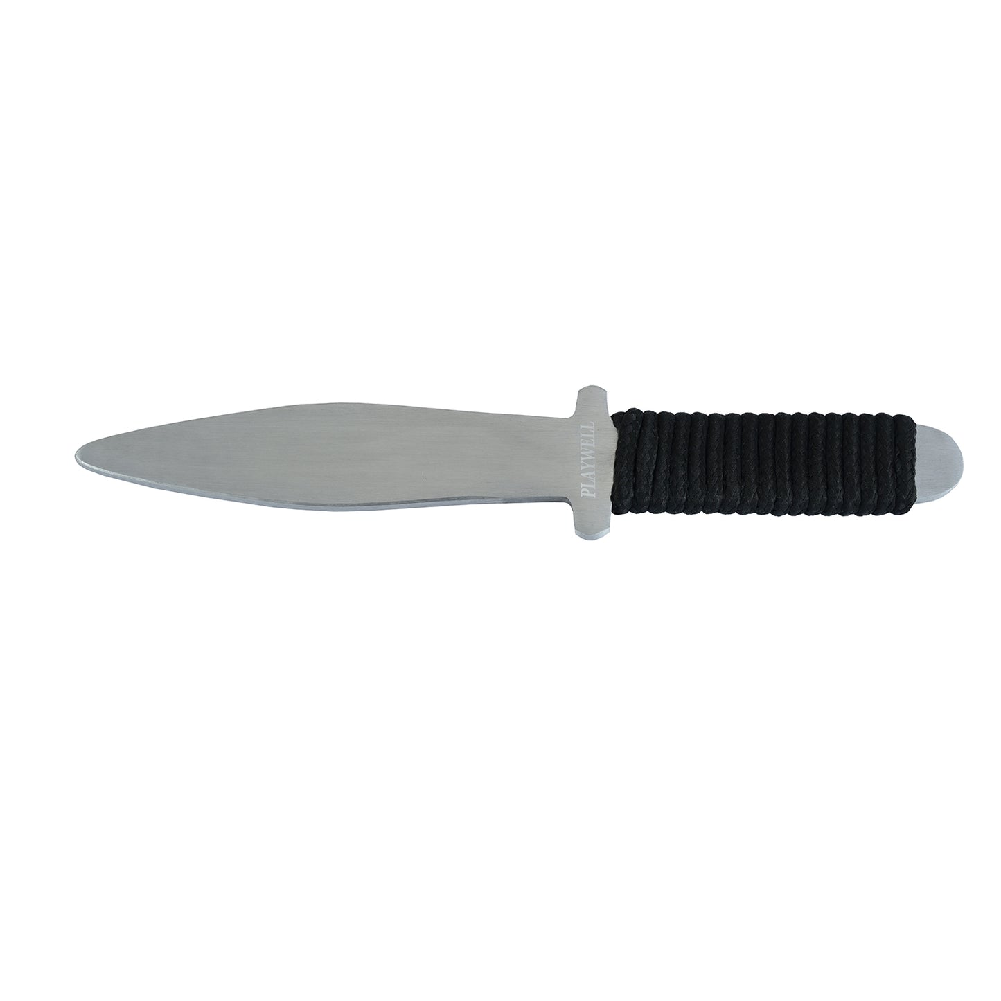 Metal Blunt Roped Grip Training Knive : No 1