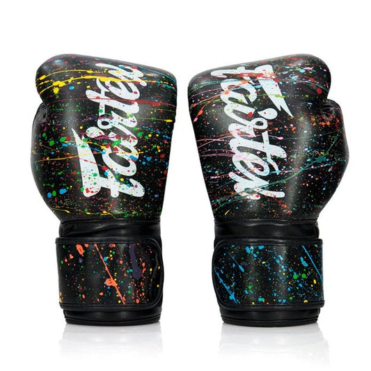 قفازات الملاكمة Fairtex BGV14PT The Painter - أسود