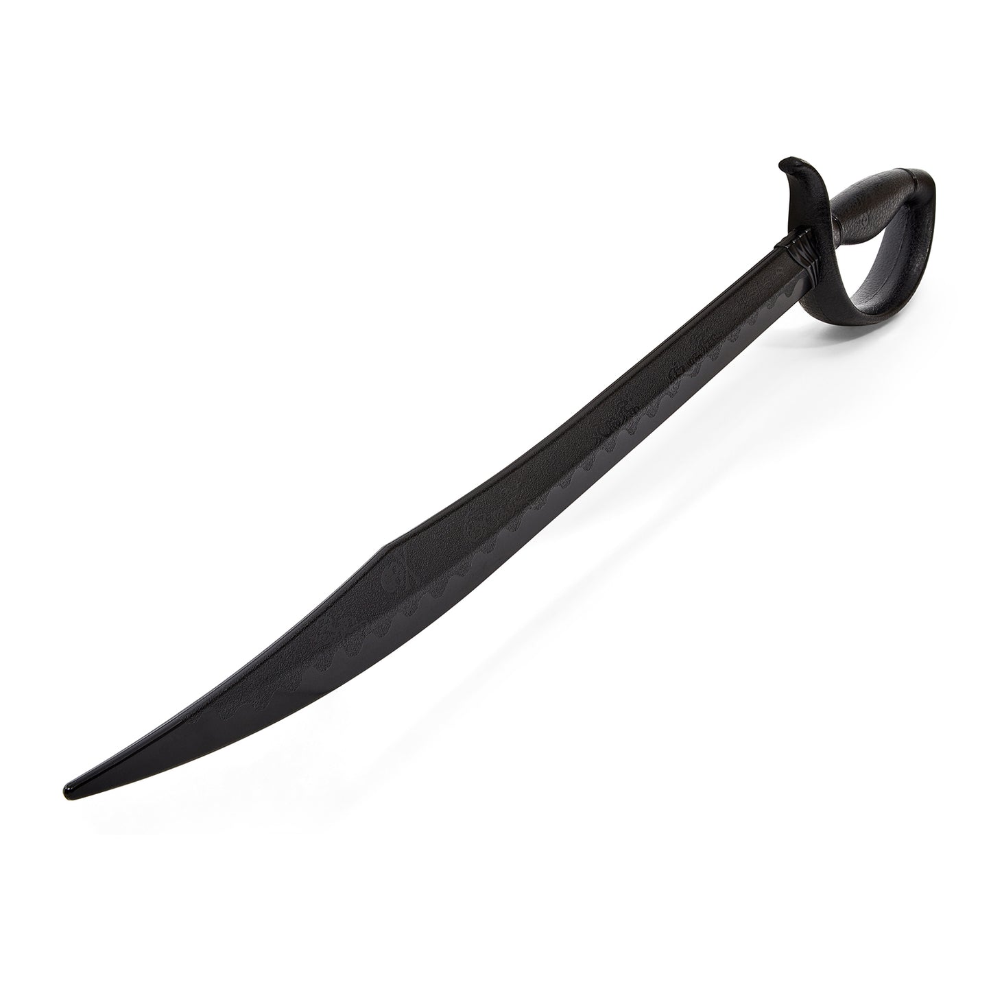 Black Polypropylene Pirate Cutless Sabre Sword - PRE ORDER