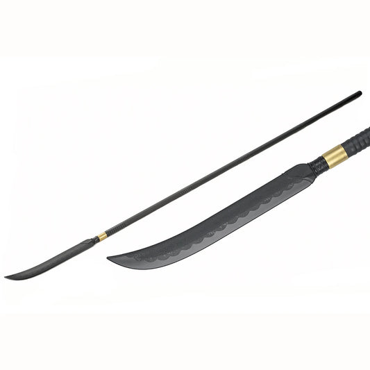 Black Polypropylene Full Contact Long Pole Naginata Stick