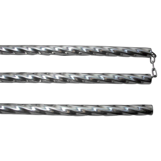 Wushu Steel 3 Sectional Staff