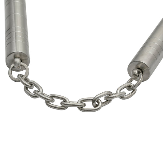 Steel Bamboo Heavy Nunchaku - V2 ( 700g ) - PRE ORDER