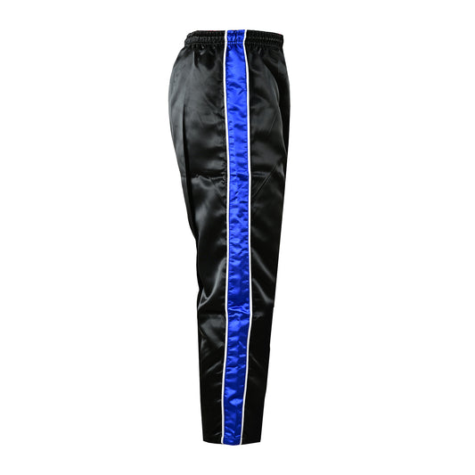Full Contact Competition Striped Trousers - Black/Blue - NEW