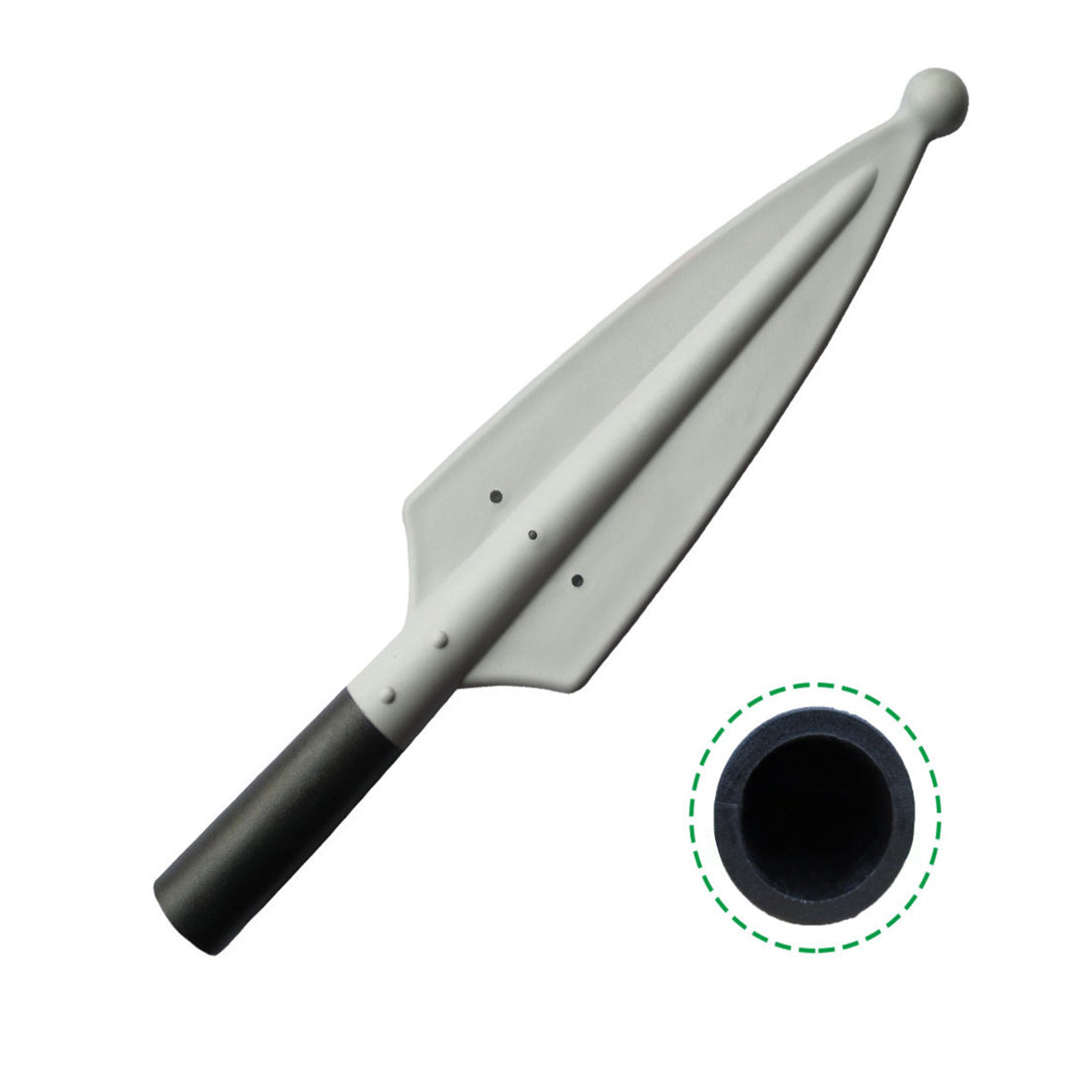 Black Polypropylene TPR Spear Head Trainer - PRE ORDER