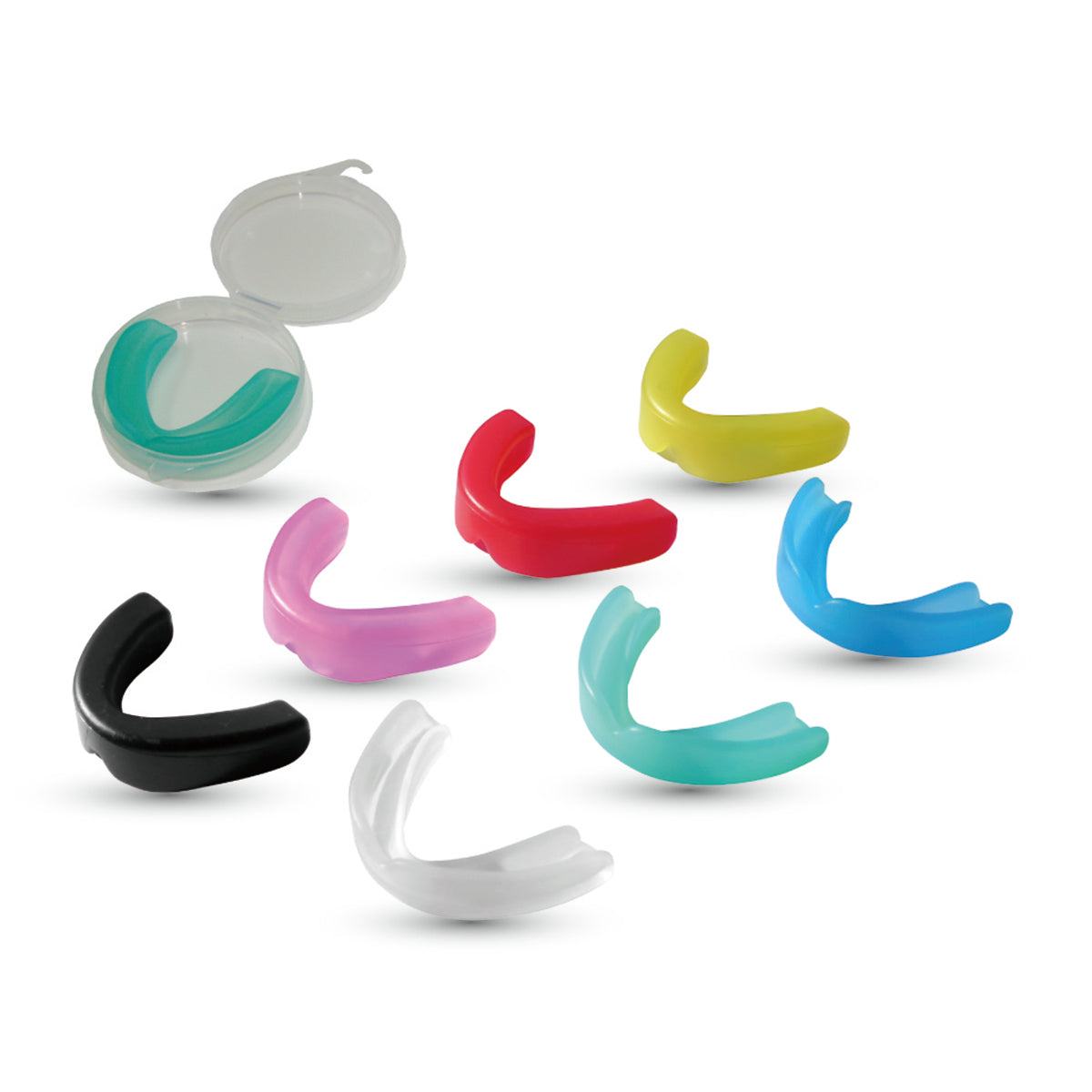 Mouth Guard Gum Shield: Single - W/Case ( B310B )
