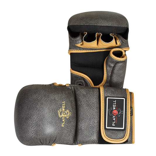 Playwell MMA "Vintage Series" 7oz Sparring Gloves
