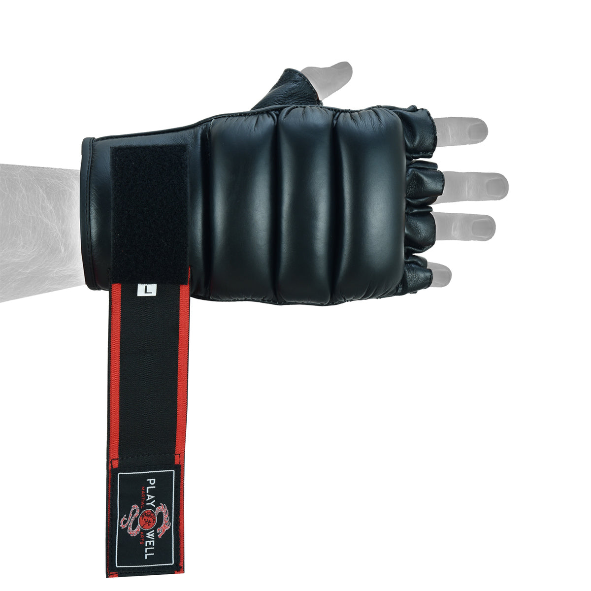 Deluxe Leather "Ultimate" Fingerless Bag Gloves