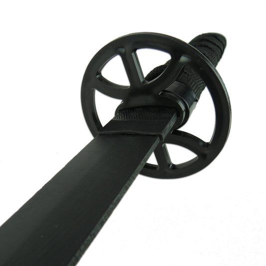 الخيزران الخشبي للأطفال الأسود Bokken W Scabbard