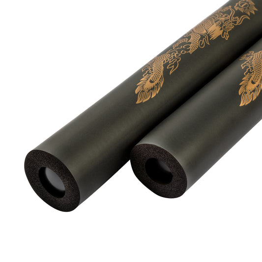 NR-001b: 8 Inches Black Nunchaku Foam with Cord