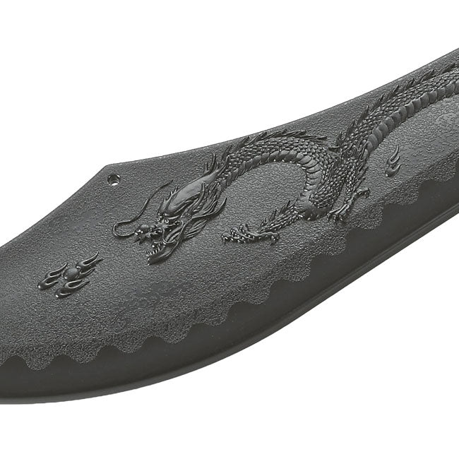 Black Polypropylene Kung Fu Dragon BroadSword: Dragon