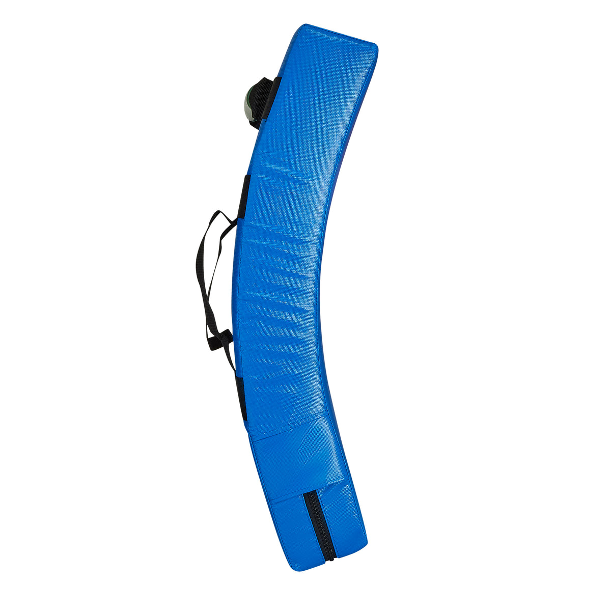 Deluxe Vinyl Blue Curved Shield - Medium