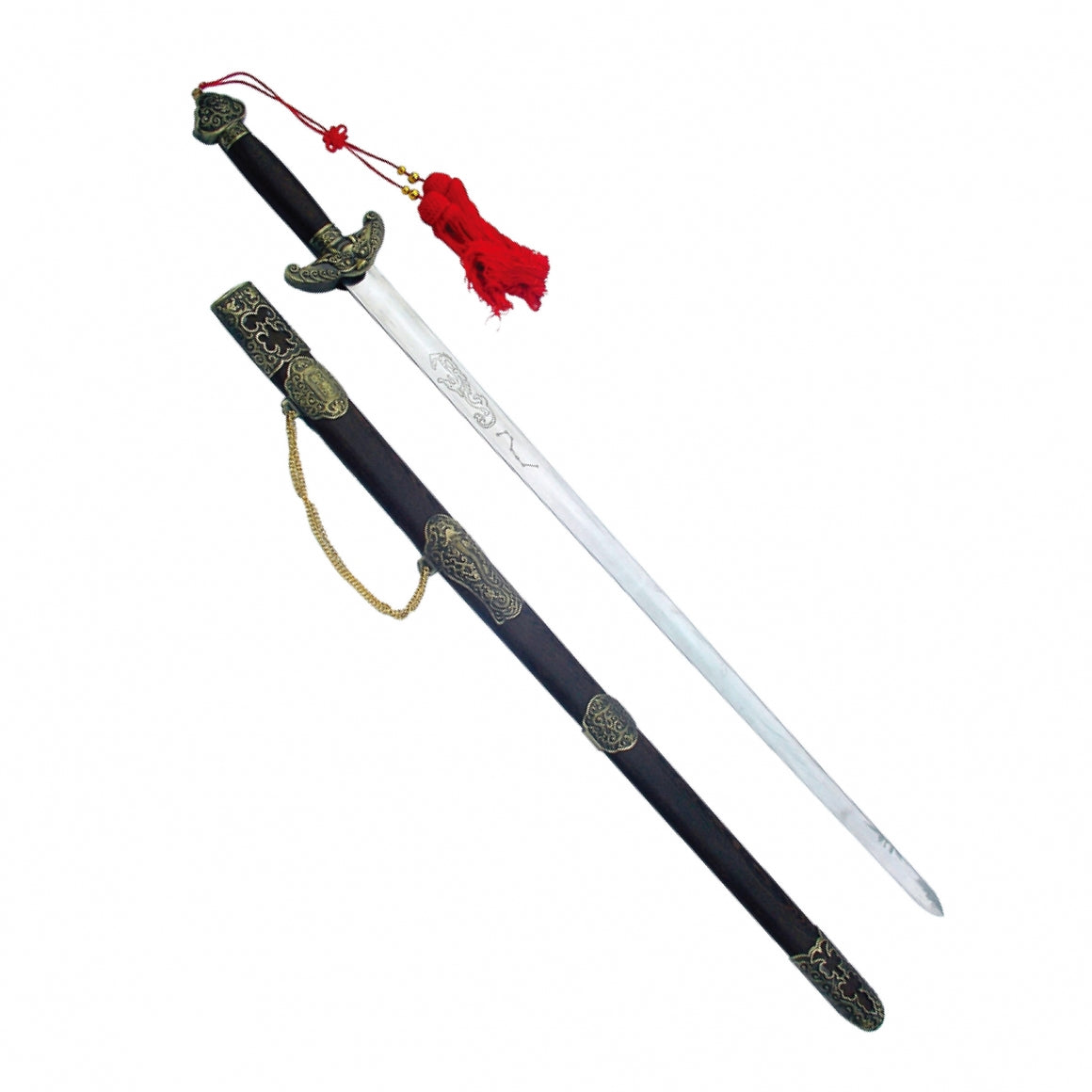 Antique Wushu Tai Chi Sword - (D490-C12) - PRE ORDER