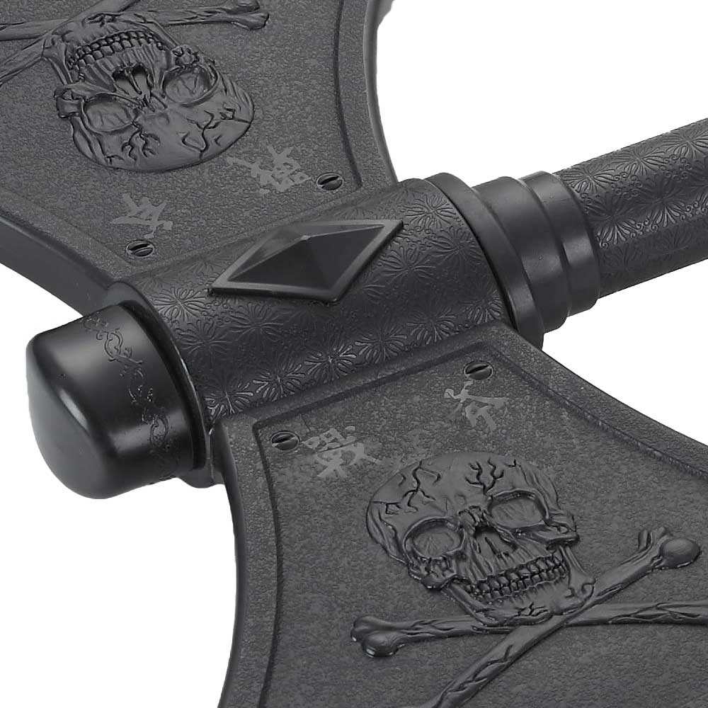 Black Polypropylene Full Contact Training Double Axe