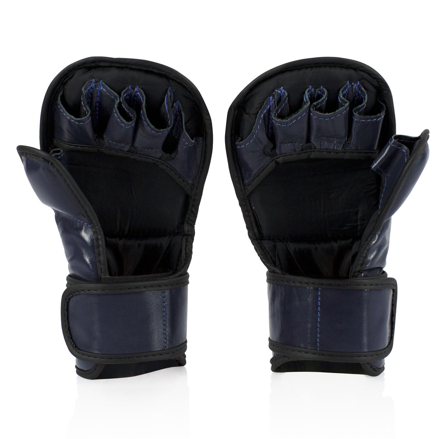 Fairtex FGV15 MMA Leather 7oz Sparring Gloves - Blue