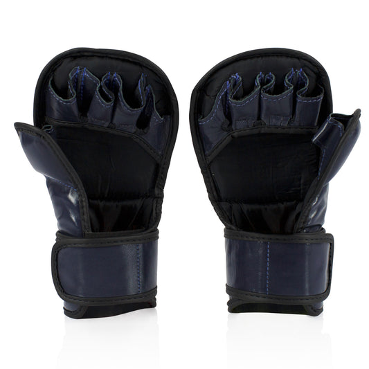Fairtex FGV15 MMA Leather 7oz Sparring Gloves - Blue