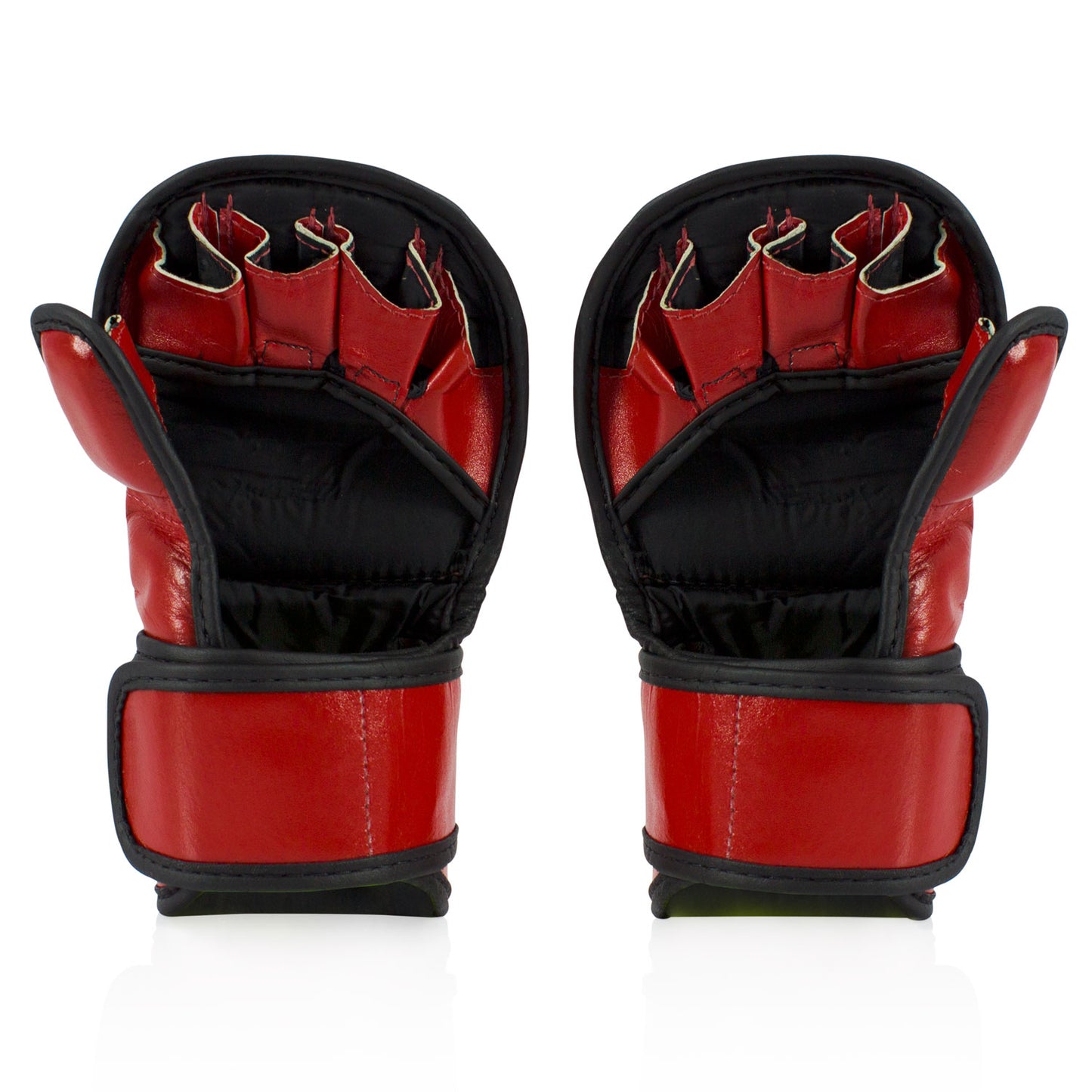 Fairtex FGV15 MMA Leather 7oz Sparring Gloves - Red