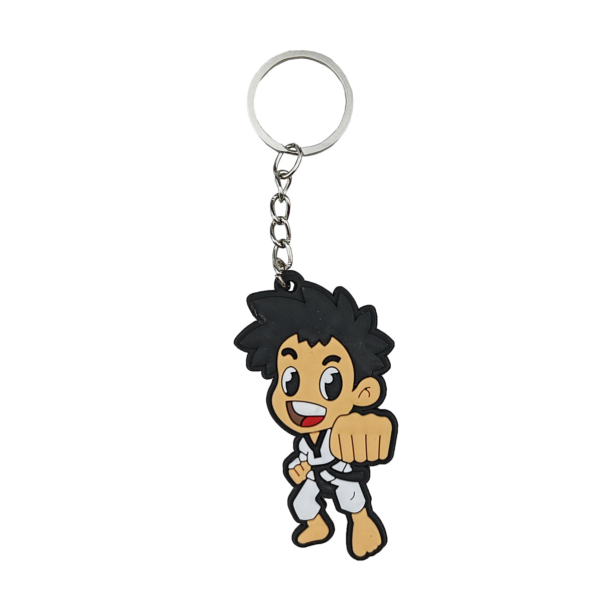 Childrens Taekwondo Rubber Key Chain ( H559 )