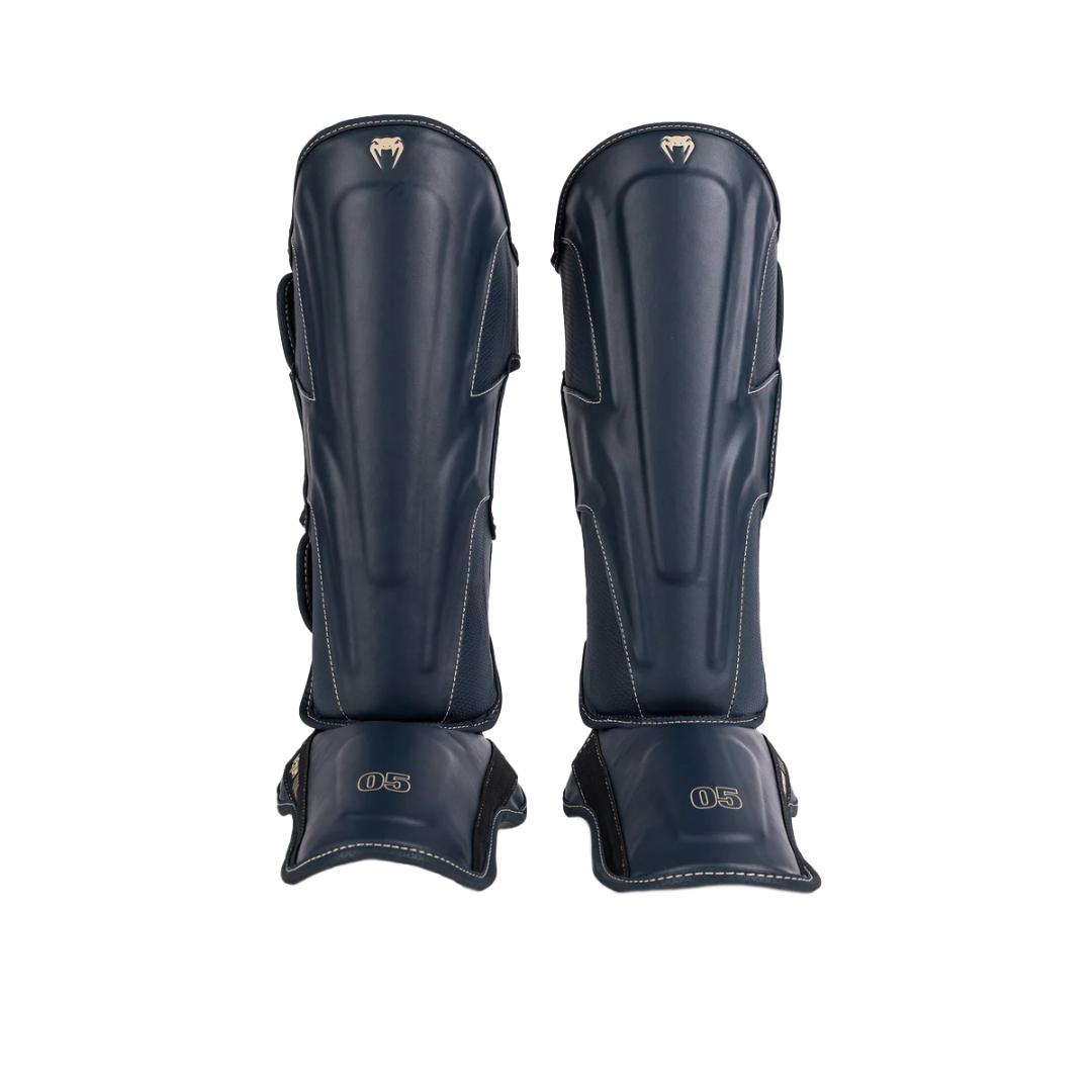 Venum Impact Evo Shin Guards - Icy Blue