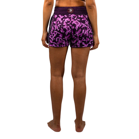 Venum Iris Muay Thai Shorts - Plum/pink