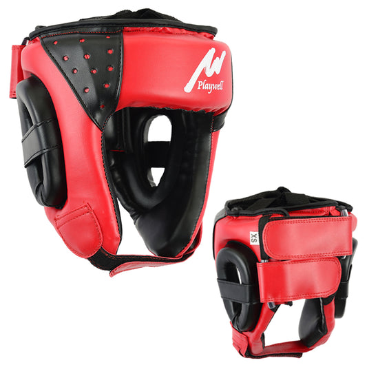 Kids Open Face Head Guard - XS