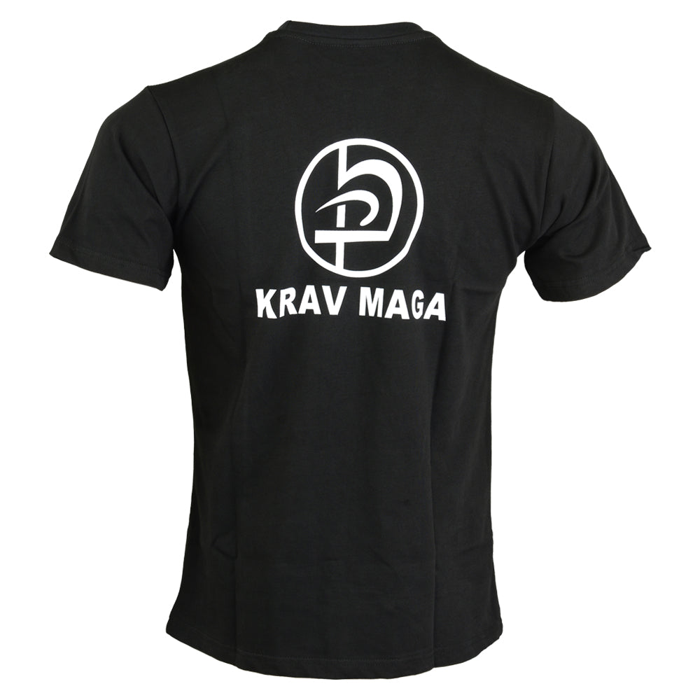 Krav Maga Black Cotton Training T shirt