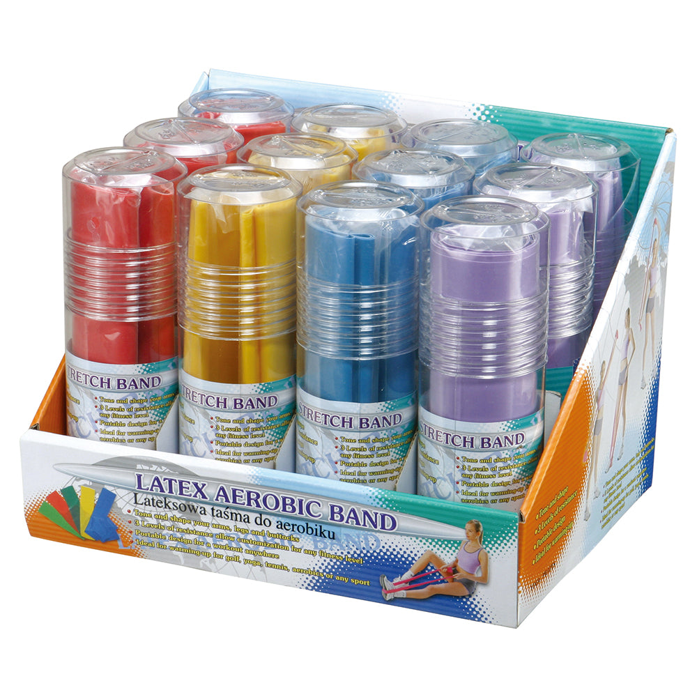 أربطة تمارين رياضية هوائية من اللاتكس