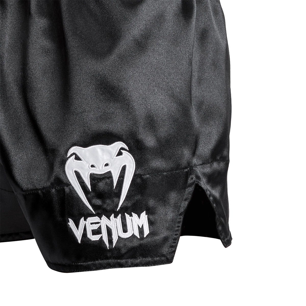 Venum Classic Muay Thai Shorts - White/Black