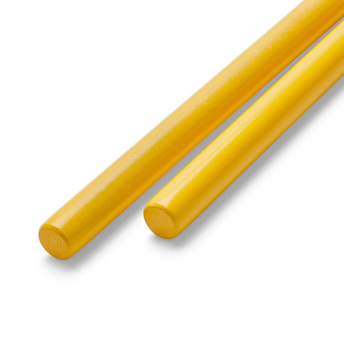 Competition Wooden Speed Nunchucks Chain 11" - Yellow