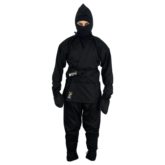 Adults Ninja Uniform - Black 10oz