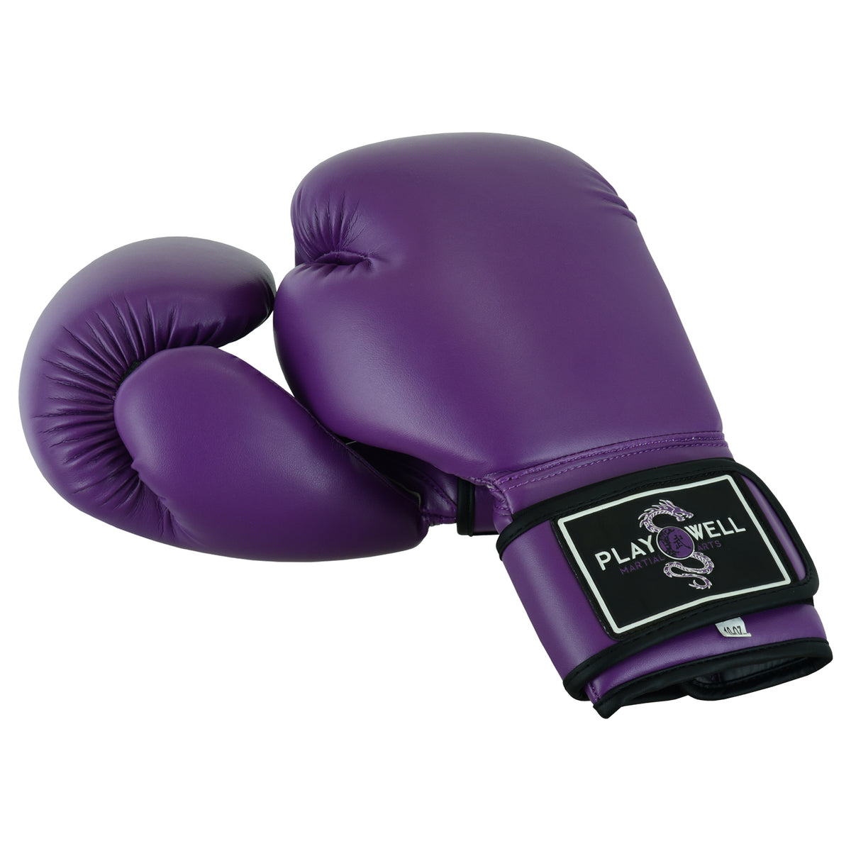 Ladies Beginners Purple Boxing Gloves - Plain