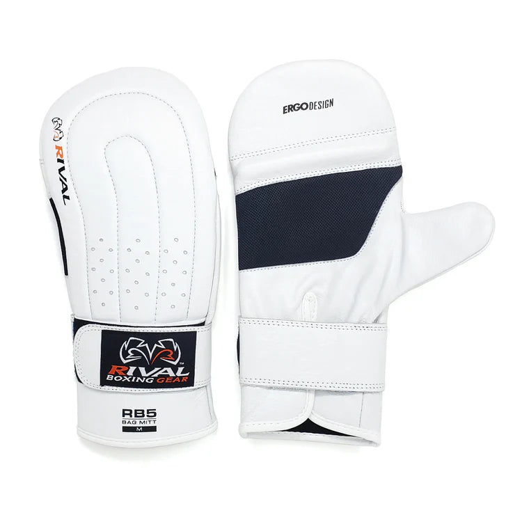 Rival RB5 Bag Mitts - White